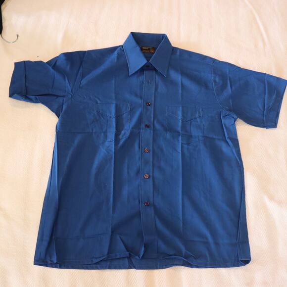 Vintage never worn JC Penny no iron button shirt Size L - Picture 1 of 4